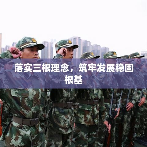 落实三根理念，筑牢发展稳固根基