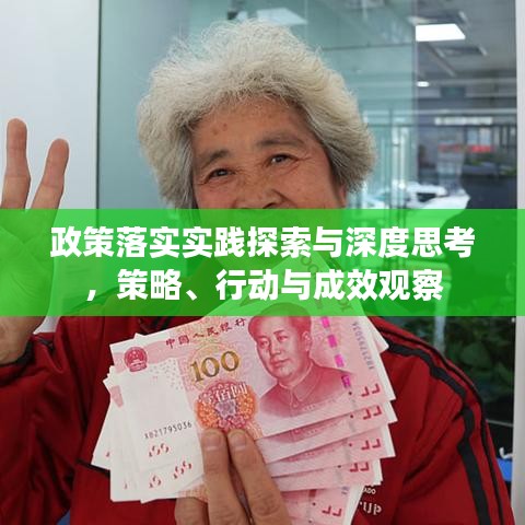 政策落实实践探索与深度思考，策略、行动与成效观察