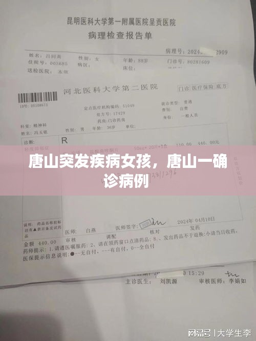 唐山突发疾病女孩，唐山一确诊病例 