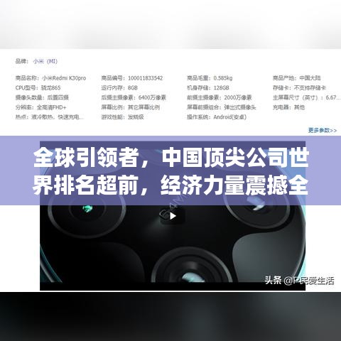 全球引领者，中国顶尖公司世界排名超前，经济力量震撼全球！