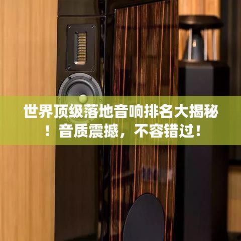 世界顶级落地音响排名大揭秘！音质震撼，不容错过！